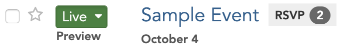 RSVP Banner