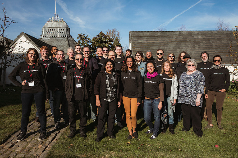 The gathered whales at the 2019 LiveWhale Conference, hosted by Lewis & Clark College.