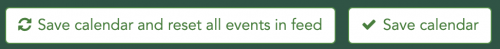 UI: Save and reset all events in feed